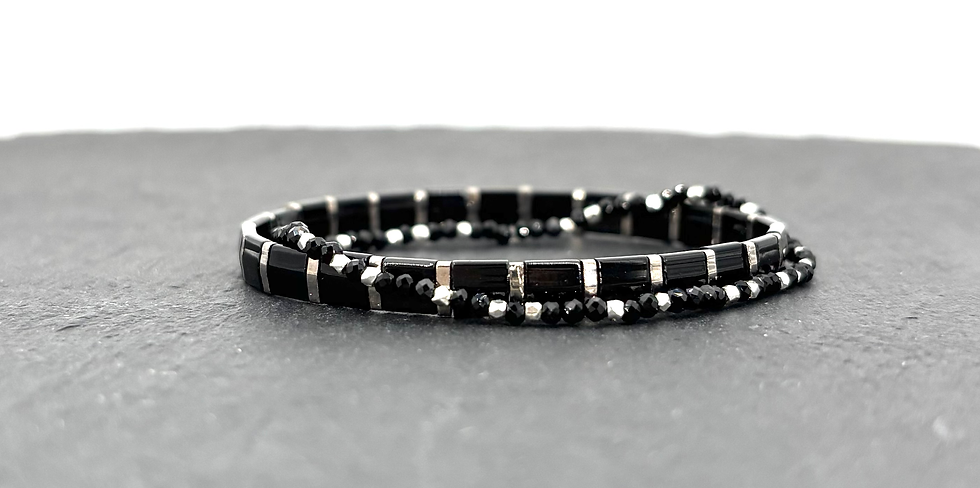 Miniaturbild: Schmuck Armband Liebe Schwarz Gold Silber Fashion Black Set Armschmuck