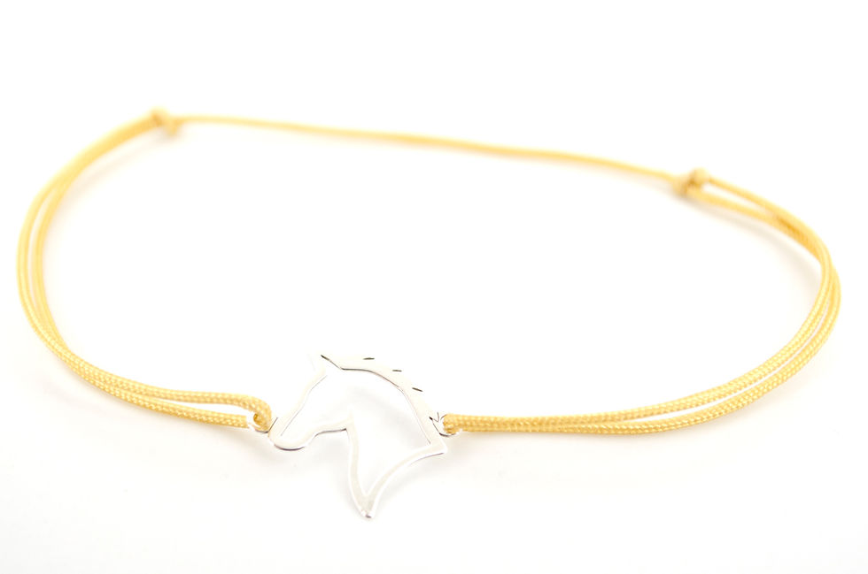 Miniaturbild: Armband Silber Pferd Tiere Schmuck online kaufen grau schwarz blau rot gruen