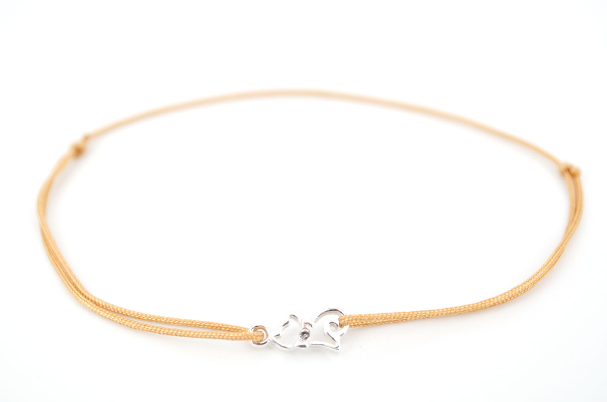 Armband S Katze Silber Swarovski Kristall Schmuck Accessoires kaufen online Shop