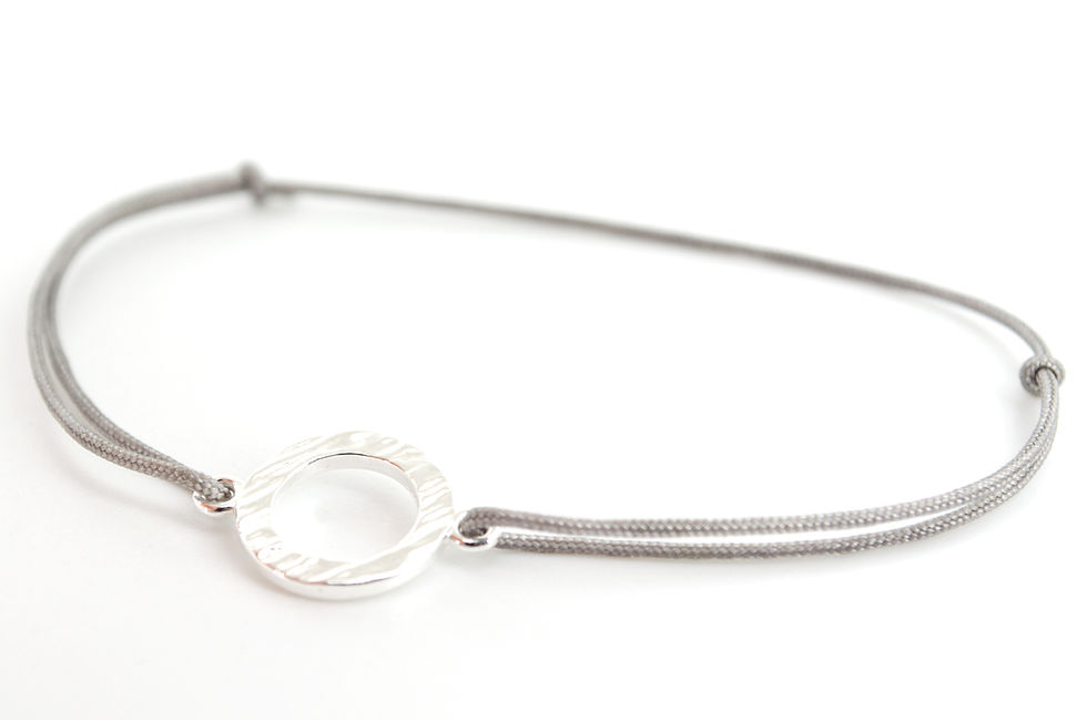 Miniaturbild: Armband Ring CR Silber