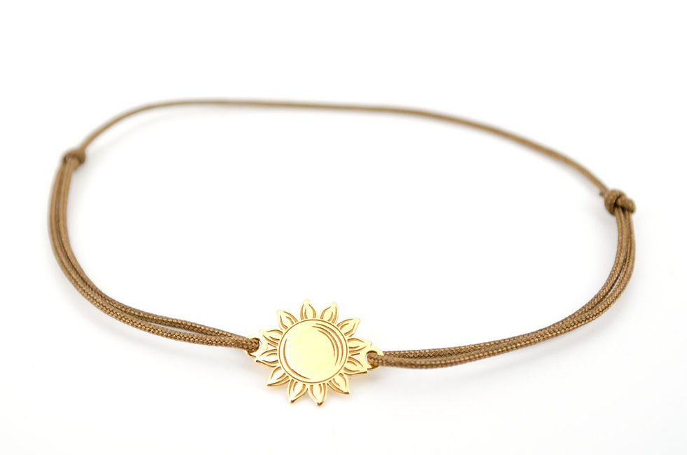Miniaturbild: Armband Schmuck Sonne Gold Geschenk Schmuck online kaufen Shop Damen Mädchen Sommer Familie Weihnachten