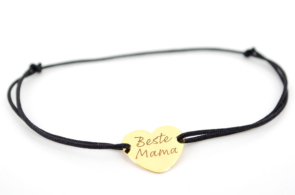 Miniaturbild: Armband Beste Mama Muttertag Geschenk Gold Herz Liebe Schmuck online kaufen shop