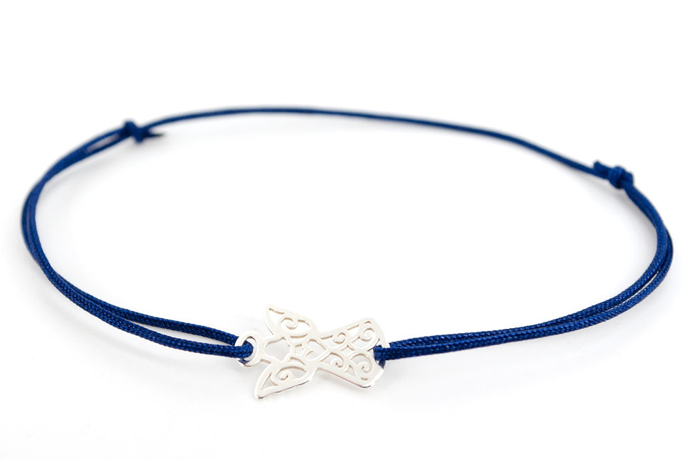 Miniaturbild: Armband OW Engel Silber