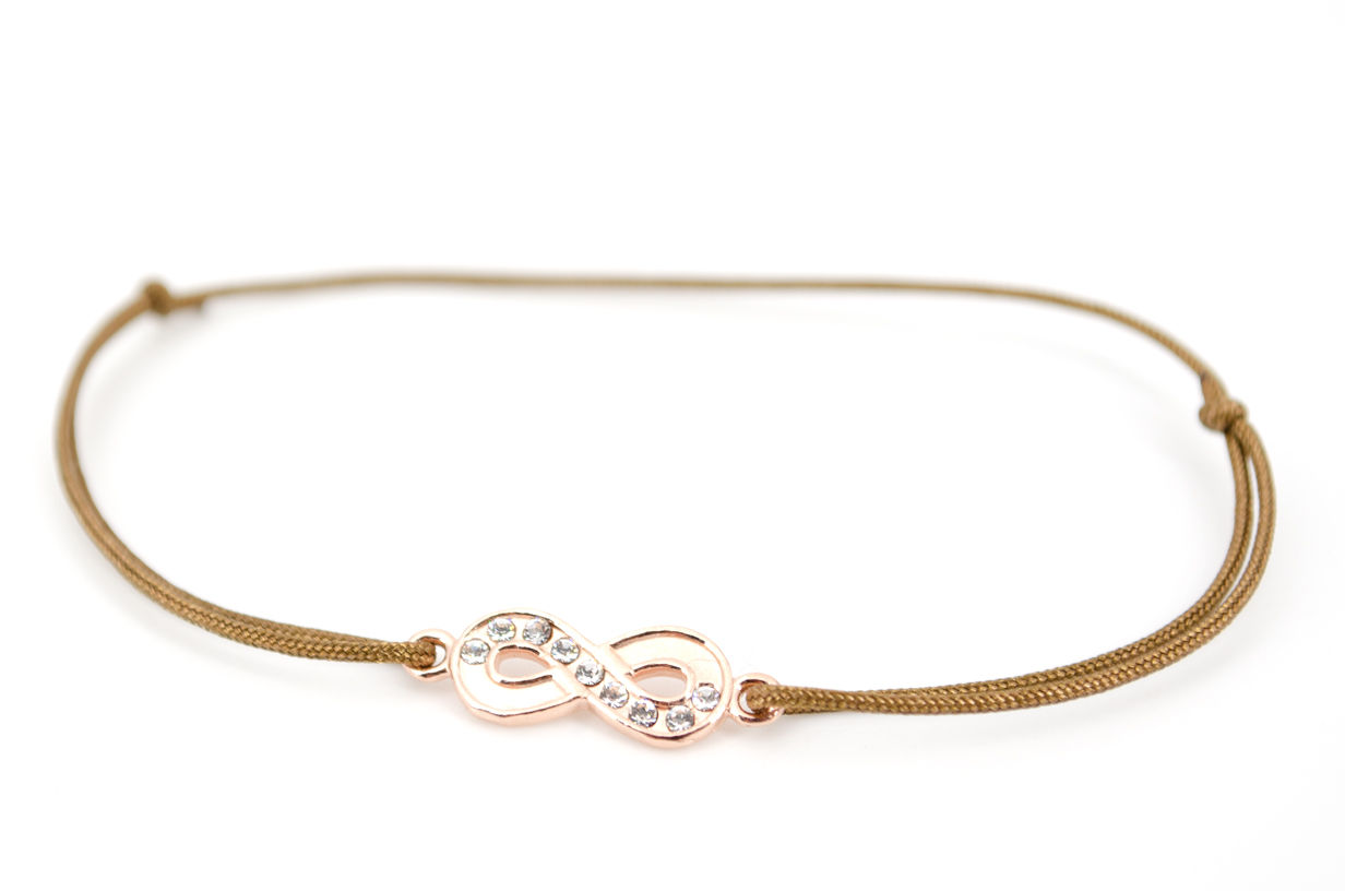 Armband Rosegold Infinity Unendlichkeitszeichen Schmuck Damen online kaufen