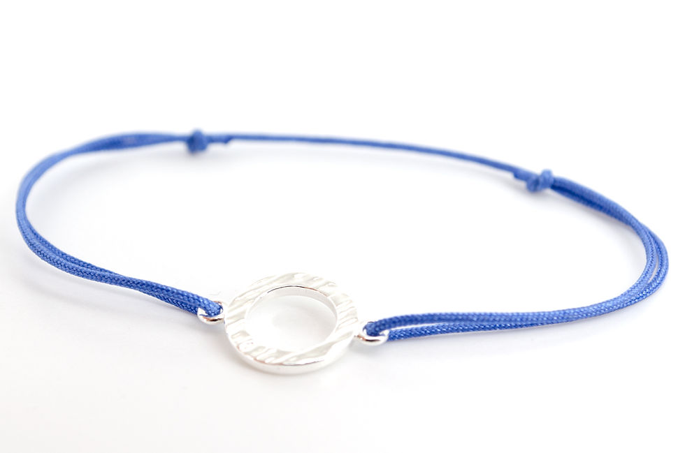 Miniaturbild: Armband Ring CR Silber