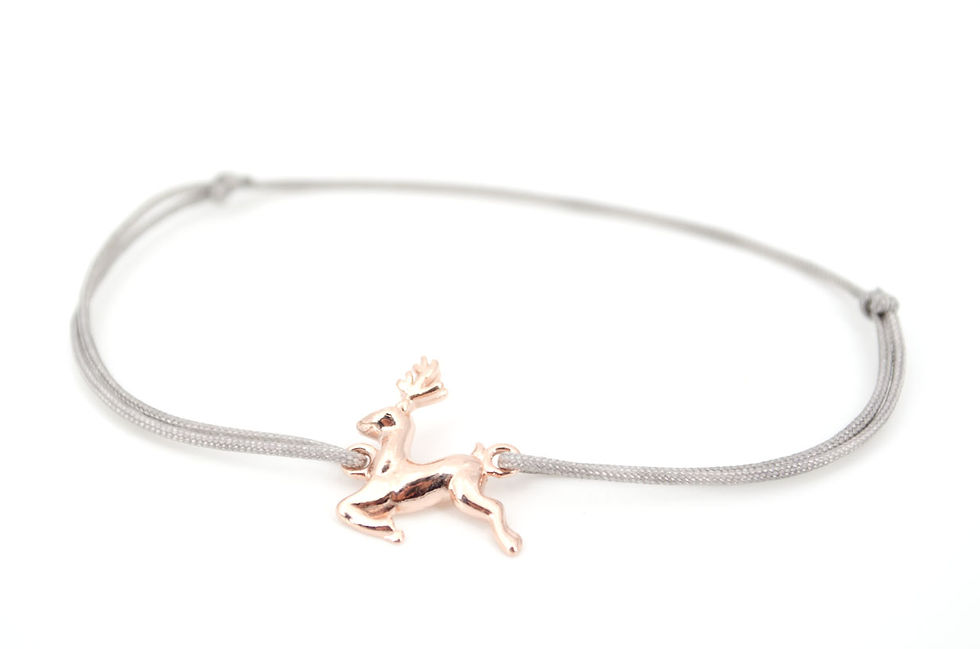Miniaturbild: Armband Hirsch Wild Jäger Rosegold Schmuck online kaufen Damen