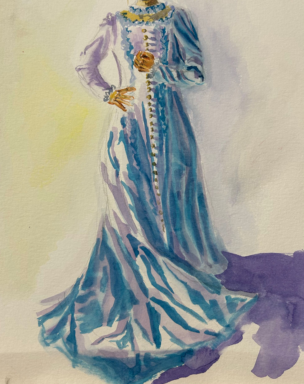 LifePaintingDressStudy_WaterColour