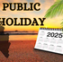 HOLIDAYS – General Holidays and Optional Holidays for the year 2025 –G.O.Rt.No.2115