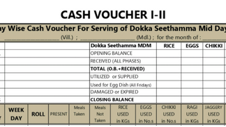 ఇక నుండి అన్ని స్కూల్స్ MDM BILLS ఈ FORMS ద్వారా మాత్రమే వెయ్యాలి అని CSE వారి ఆదేశం.