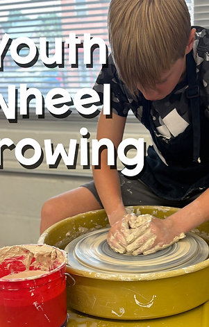 Youth Pottery Wheel Throwing--4 wk. class