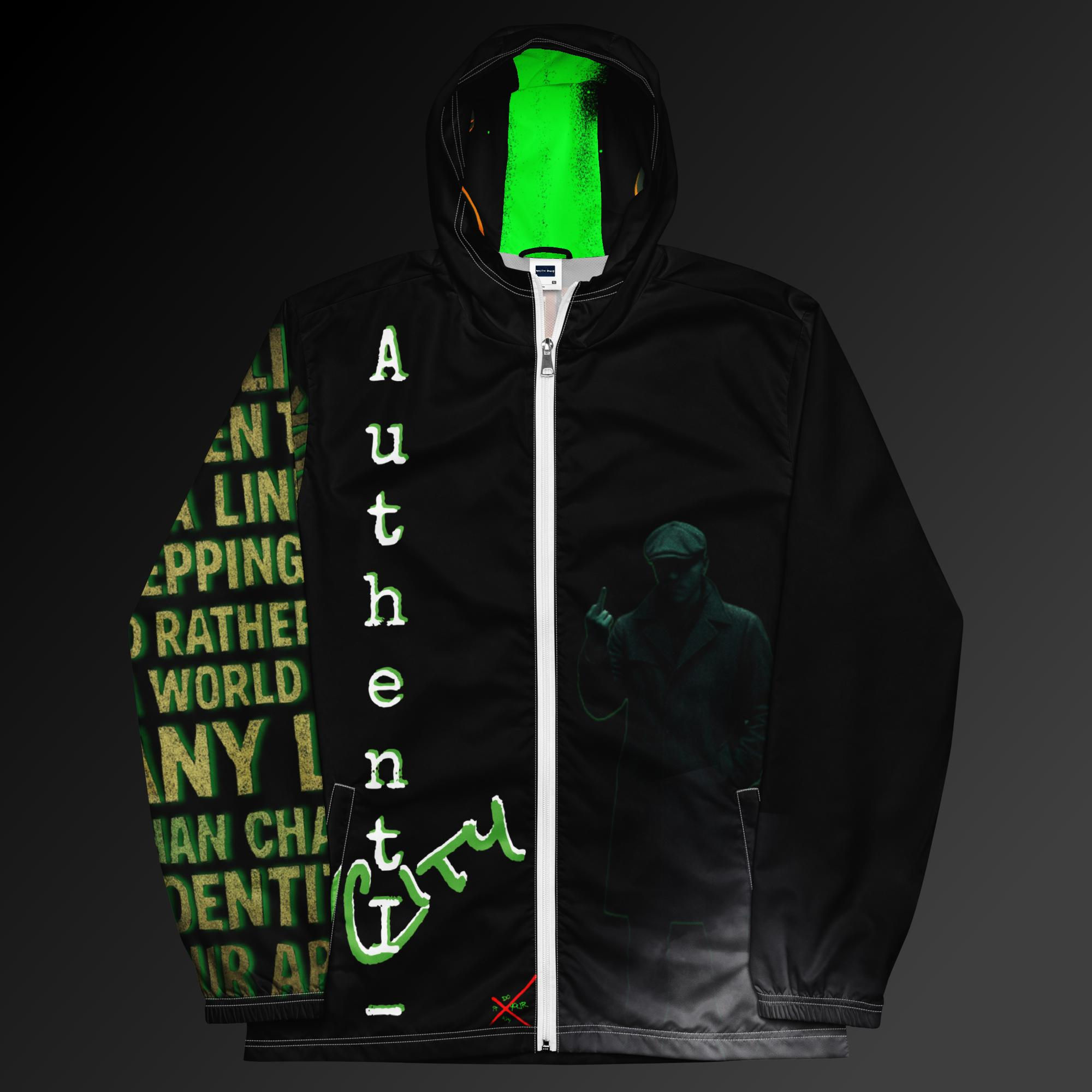 False Advertising Since 1776-AuthentI-City's Custom Windbreaker