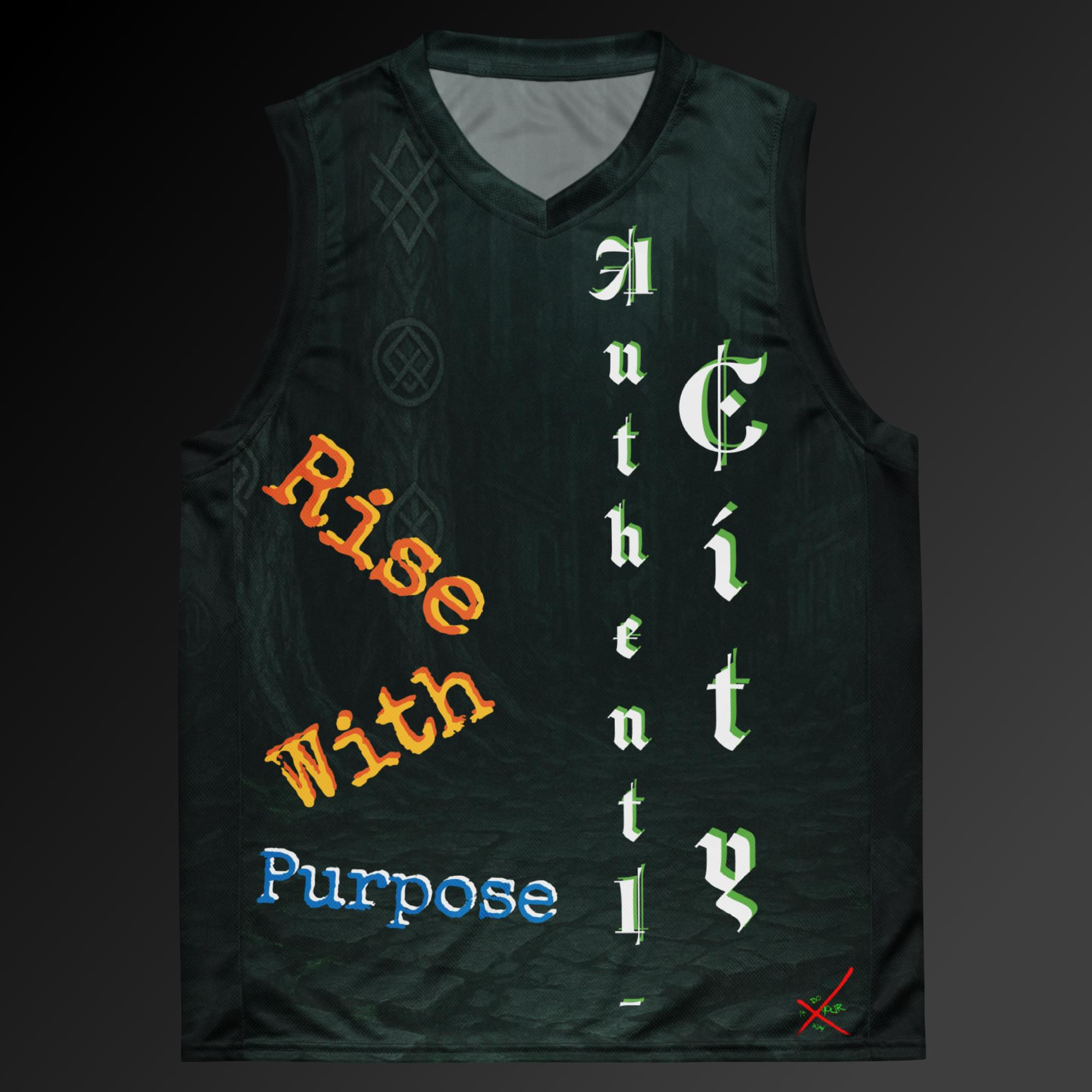 Ashes Know My Name-Phoenix Rise Design-Athletic Basketball Jersey