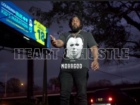 Baton Rouge's Own MobbGod Drops Inspiring Visual for "Heart & Hustle"