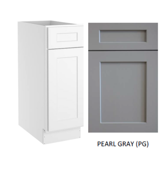 Thumbnail: Solid Wood Plywood Base Kitchen Cabinet with Soft-Close Drawer & Door