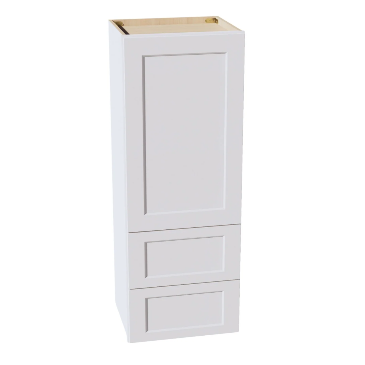 Solid Wood Plywood Vanity Bathroom Countertop Cabinet Door, 2Drawers & 2Shelves