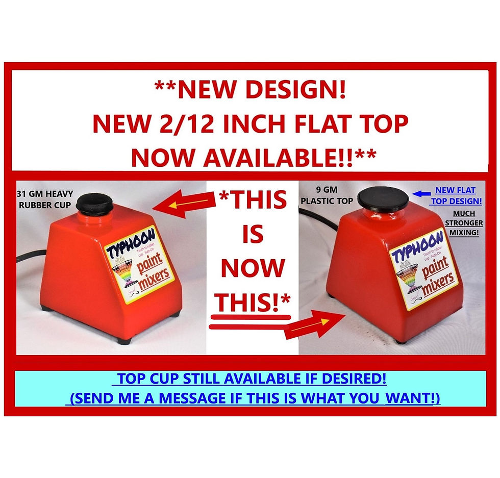Thumbnail: ORIGINAL TYPHOON MIXER WITH FLATTOP MOD.(VERY STRONG WITH MOD! See below!)