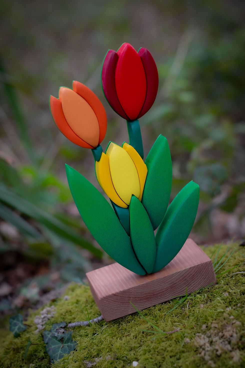 Miniature : Trio de Tulipes