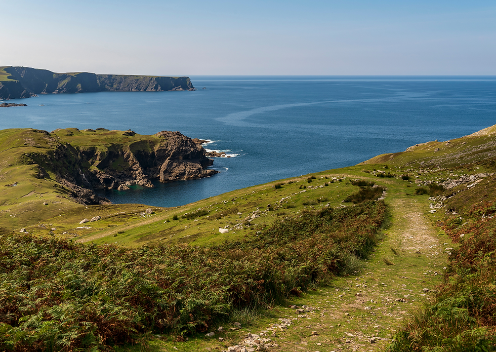 Cliffs at Glencolumbkille, Donegal, Ireland