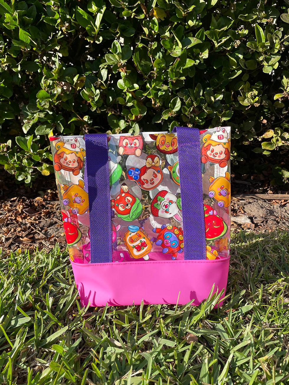 Thumbnail: Clear Snack Pals Tote 