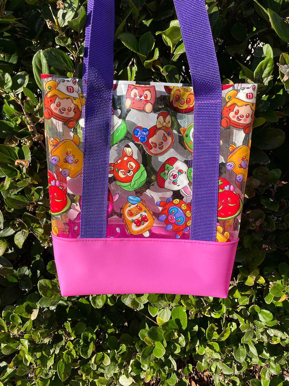 Thumbnail: Clear Snack Pals Tote 
