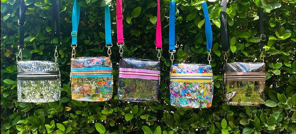 Thumbnail: Clear Bitty Boxxy Crossbody Bags 