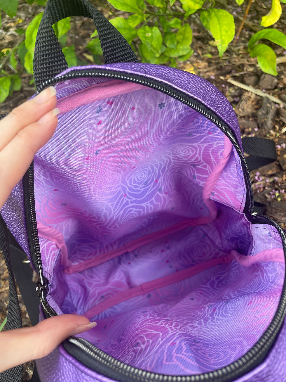 Thumbnail: NEW Goth Kitty Backpack 