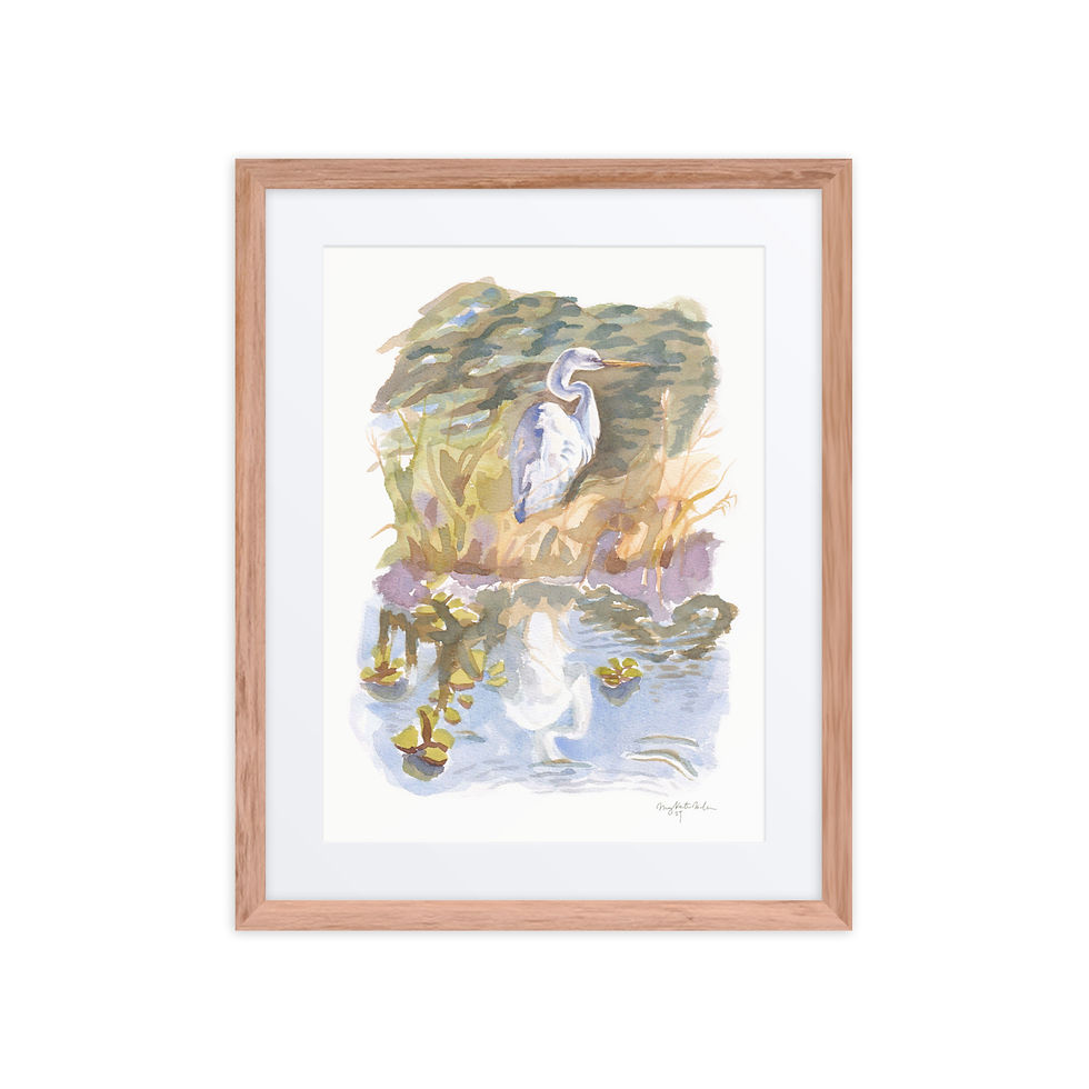 Reflection - Watercolor Print