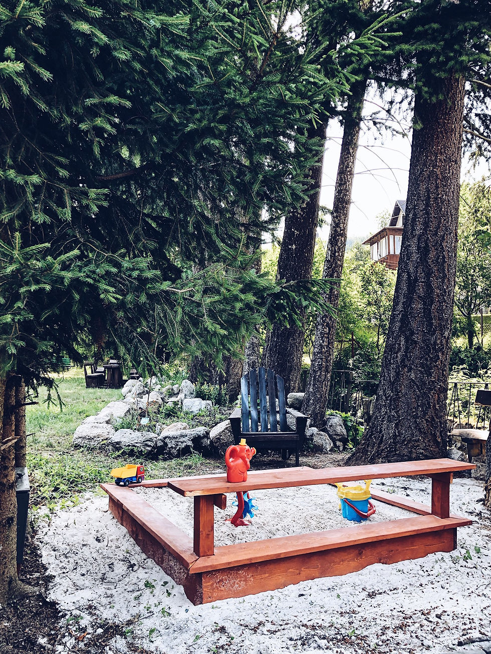 piaskownica / kącik dla dzieci