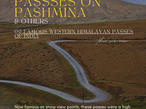 09 Famous Westerm Himalayan passes of India