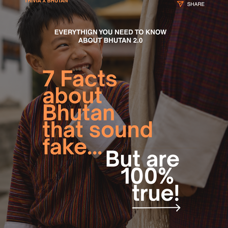 Fun Facts About Bhutan: 7 Things I Guarantee You Don't Know | Surprising Trivia about Bhutan