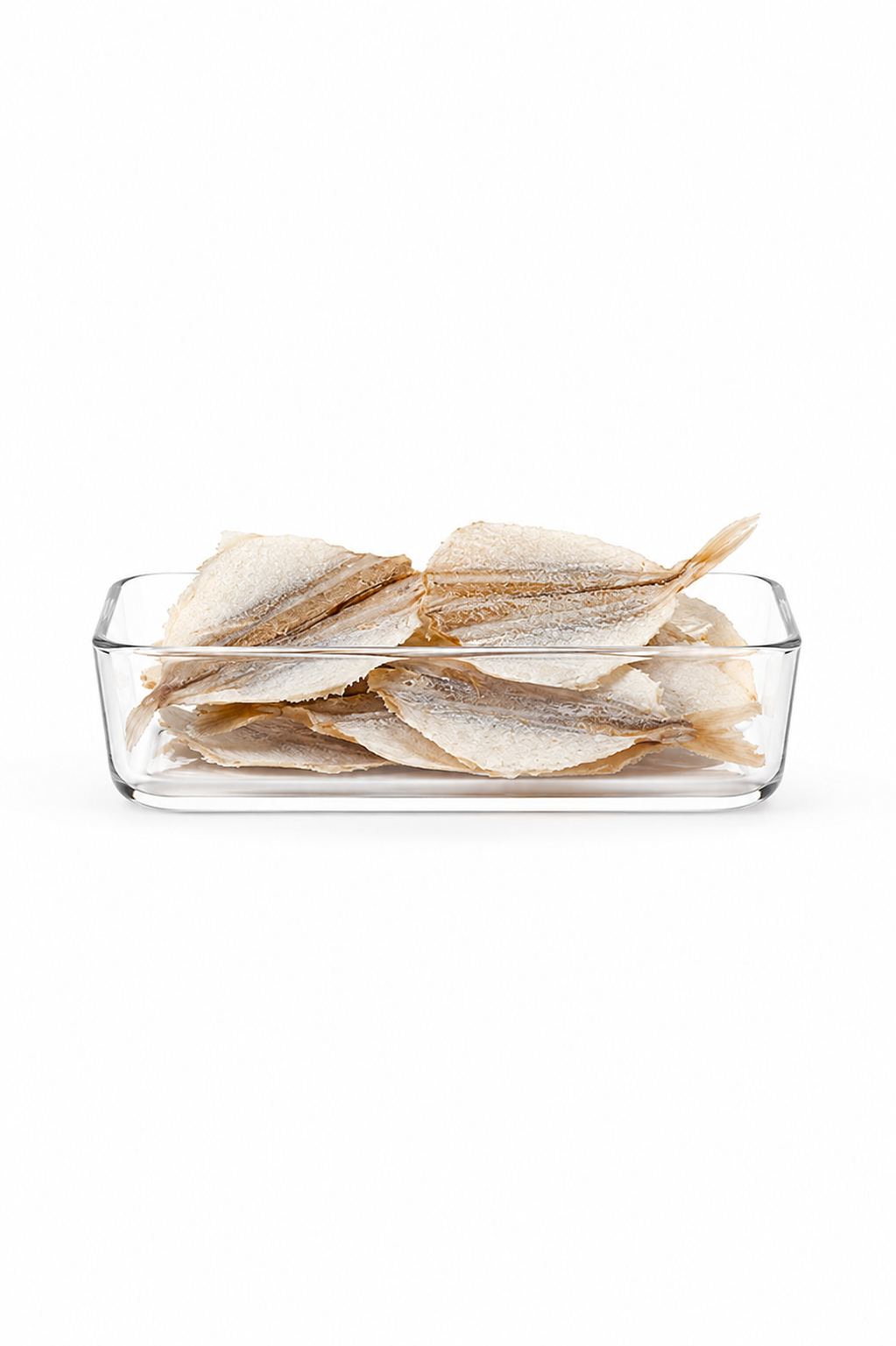 Getrocknete Makrelen 100 g – natürlicher, schonend luftgetrockneter Fischsnack aus 100 % Makrelen für Hunde.