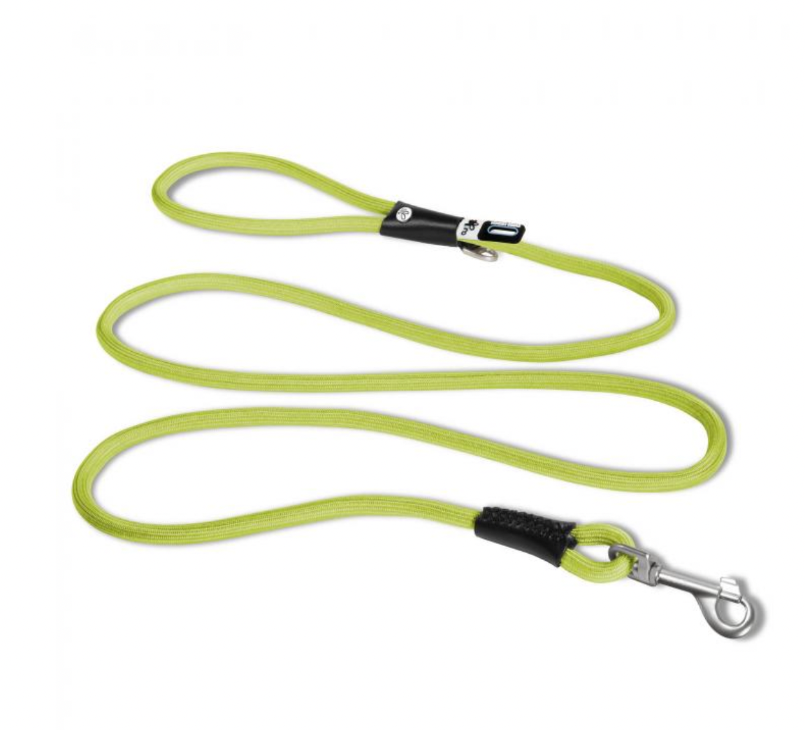 Curli Stretch Comfort Hundeleine Lime
