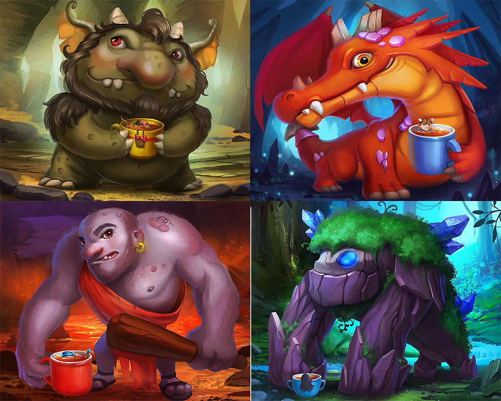 Thumbnail: Epic Monster Tea Party (2-4 Players)