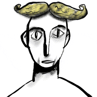 animated interior self-portrait