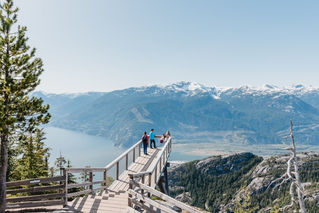 Sky to Highway Gondola , l'ouest des rocheuses canadiennes