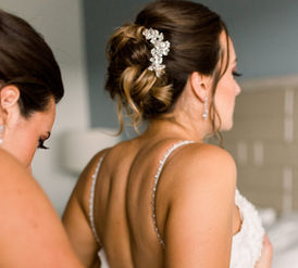 Bride getting ready for the big day!