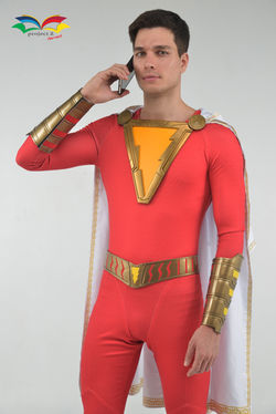 ชุดซุปเปอร์ฮีโร่ ชาแซม Shazam costume
