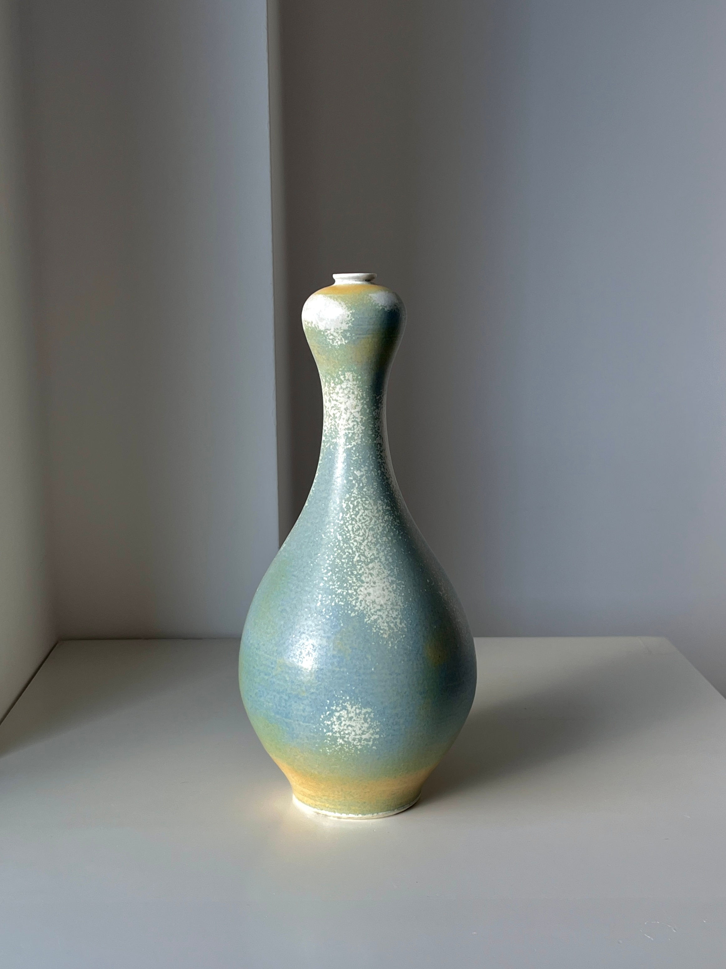 Sky Blue Sprayed Bottle 