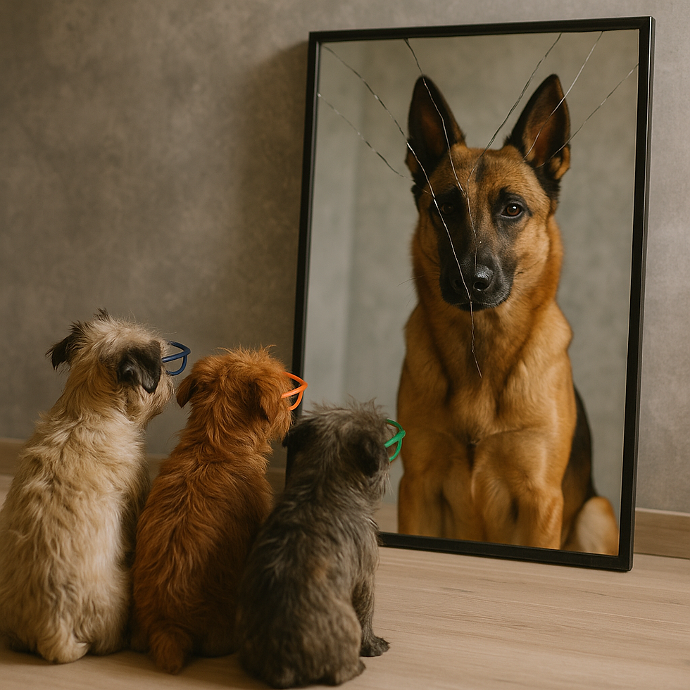 🐾The Three Scruffy Dogs Through the Cracked Mirror: Why Supply Chain Transformation Often Chases Shadows