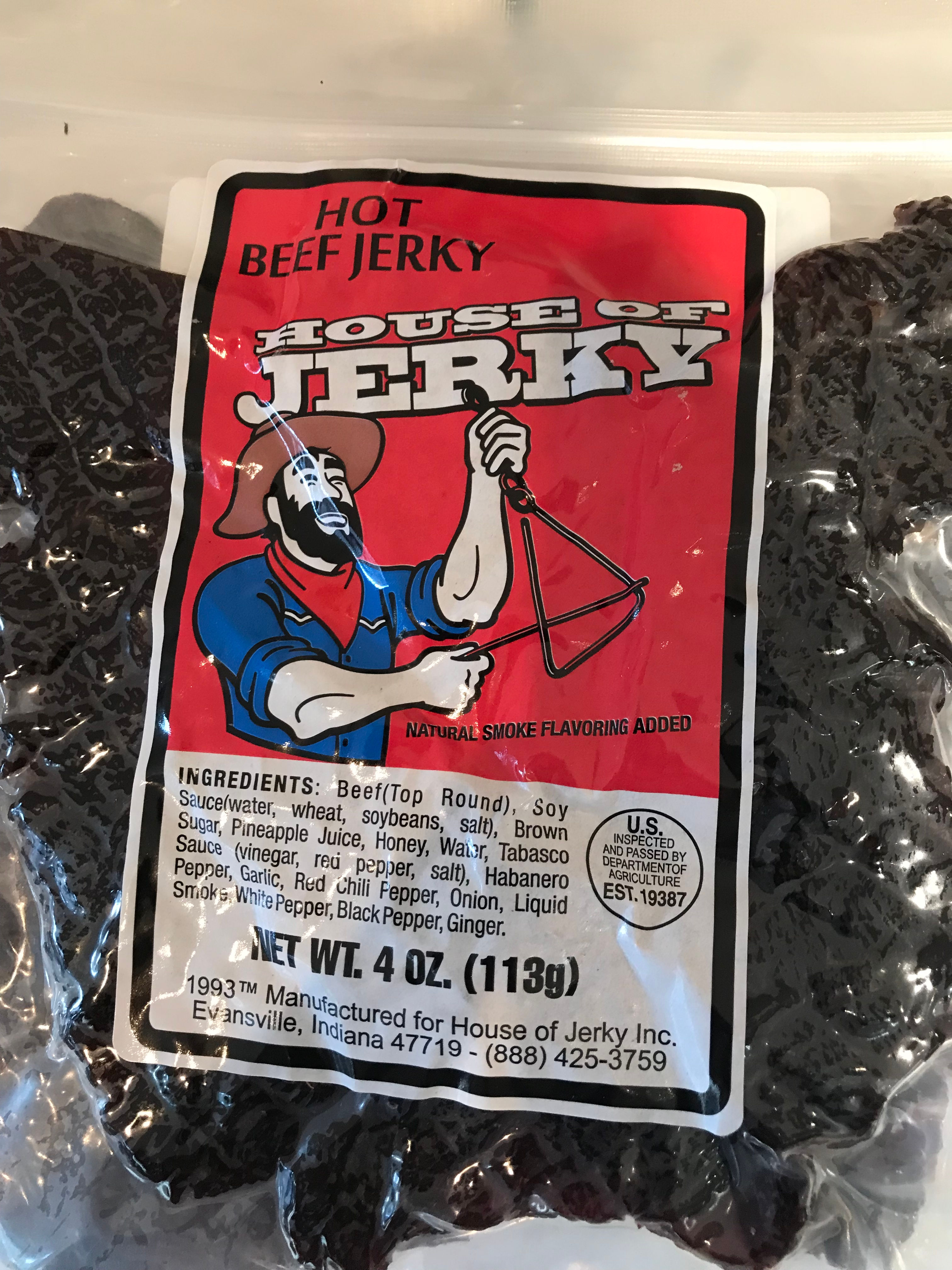 HOT! Beef Jerky