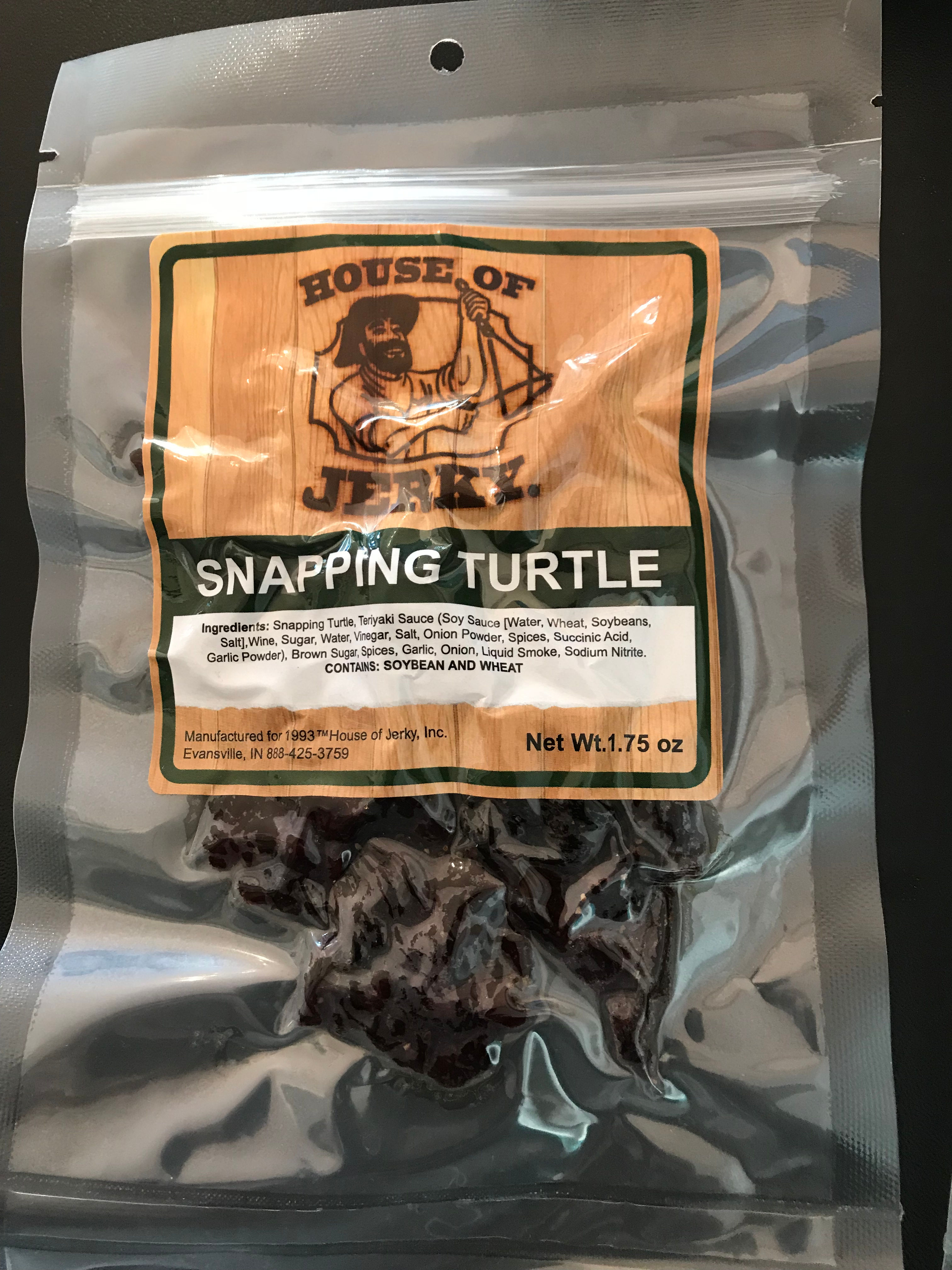 Snapping Turtle Jerky