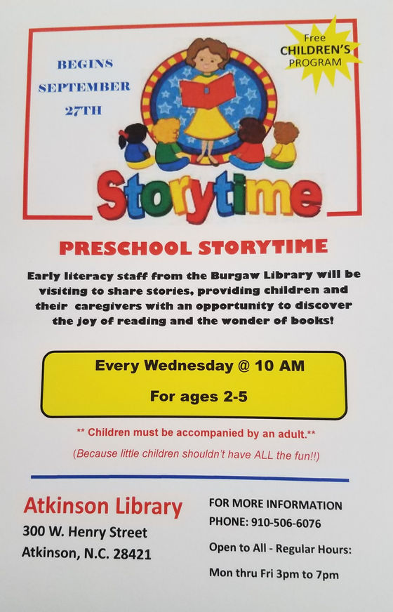 Storyteller Coming Sept. 27th