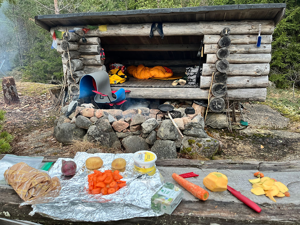 Laavuilua Hinnerjoella 24.4.-26.4.2026