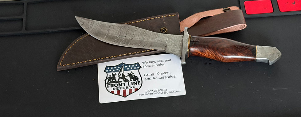 Thumbnail: Bowie knife