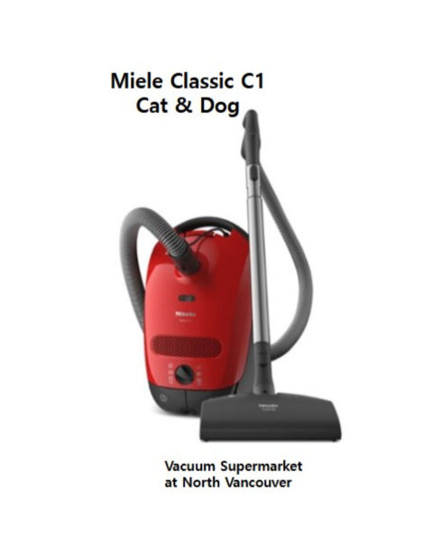 Miele Classic C1 Cat & Dog lightweight pet care carpet electric floor brush