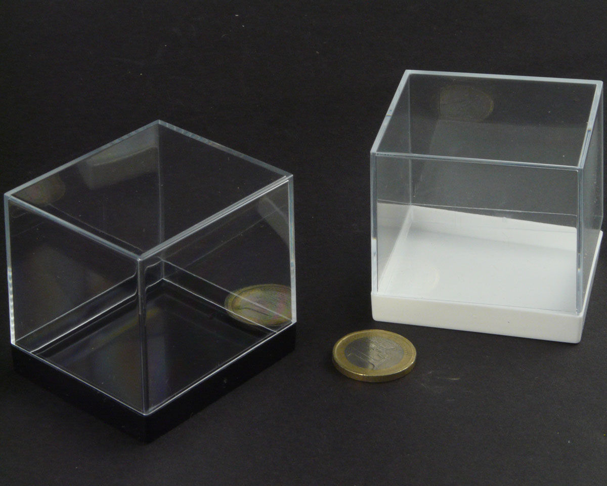 15x boites plastique pour minéraux 52x60 mm - PM25