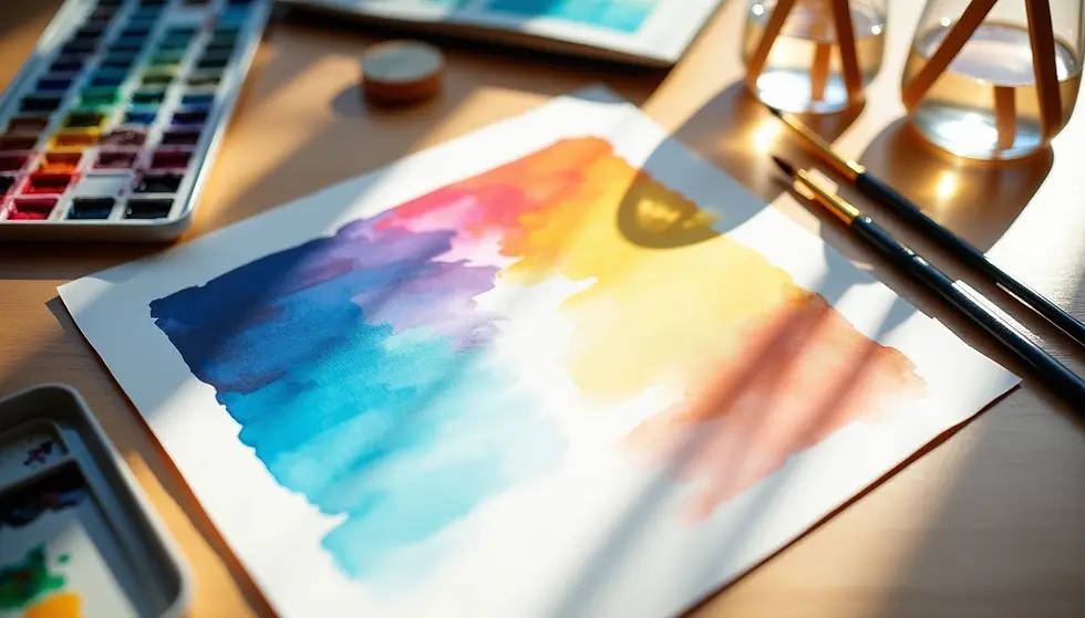 How to start watercolor painting: A simple guide for complete beginners