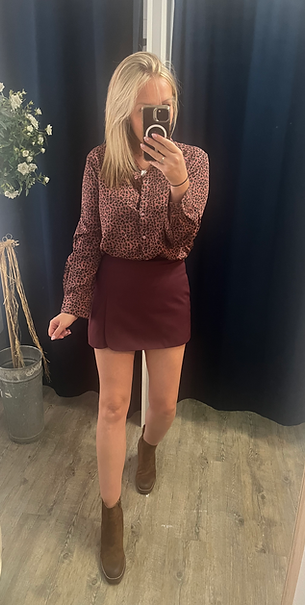 Jupe-Short Prune MANON 