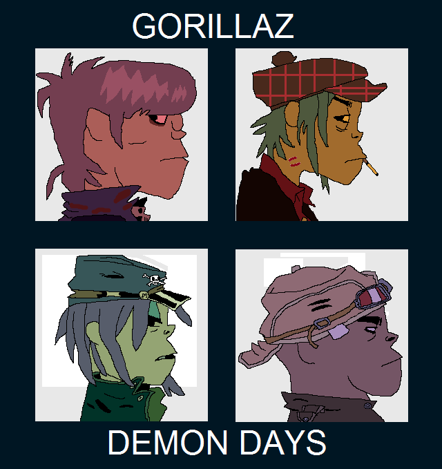 Gorillaz - Demon Days | Applestump Records