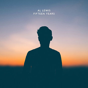 Vinyl album cover of Al Lewis's latest album, Fifteen Years